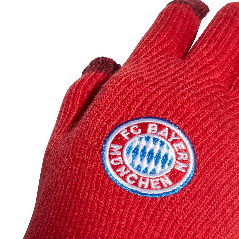 Gants FC Bayern Synthétique adidas en coloris Rouge Femme Accessoires Gants 