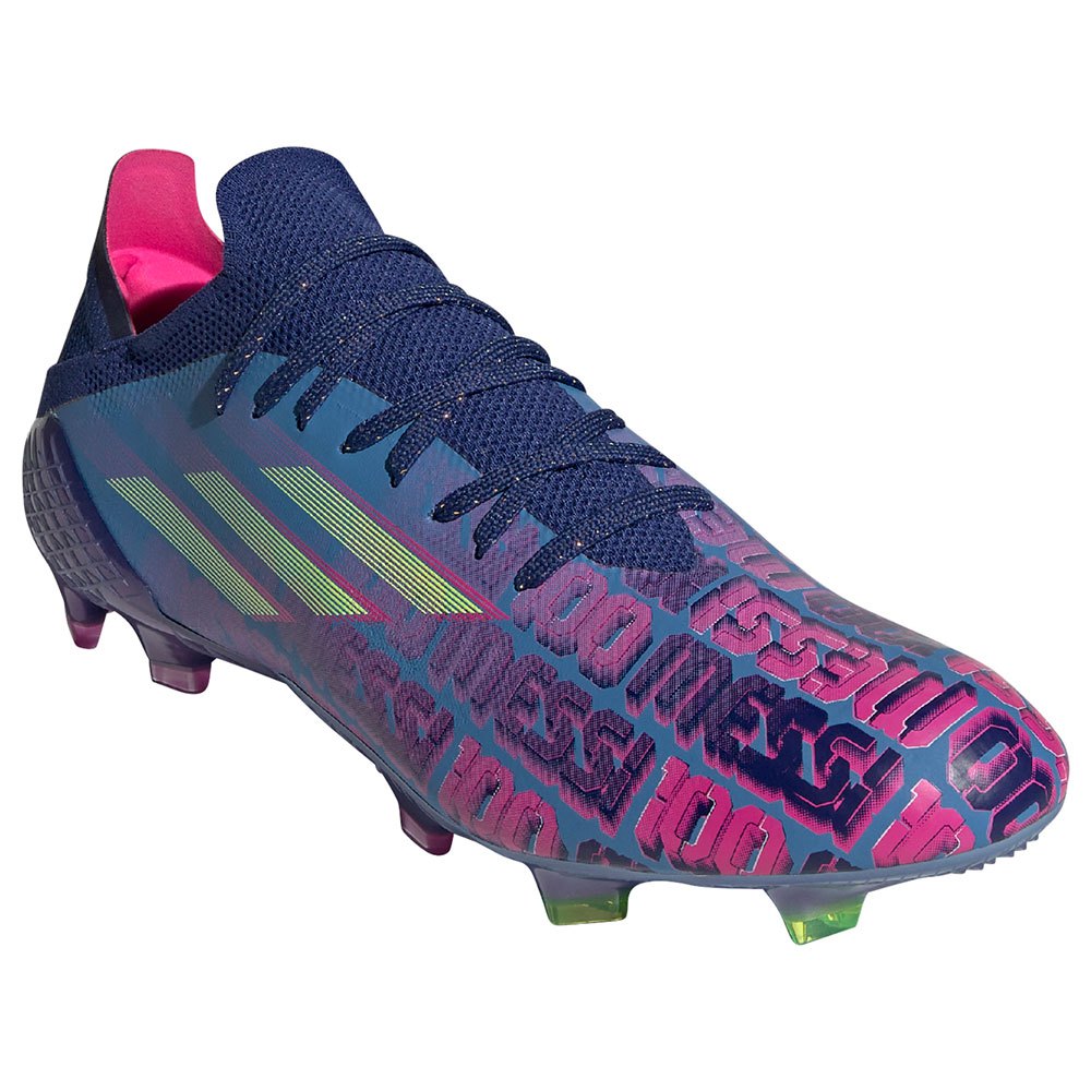 adidas X Speedflow Messi.1 FG Football Boots Blue | Goalinn