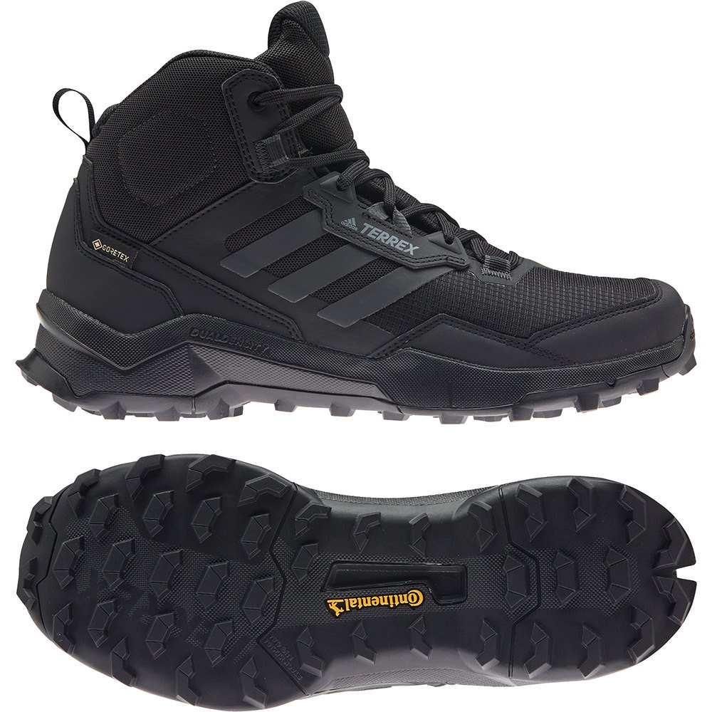 compilar efectivo Morgue adidas Terrex AX4 Mid Goretex Hiking Shoes Black | Trekkinn