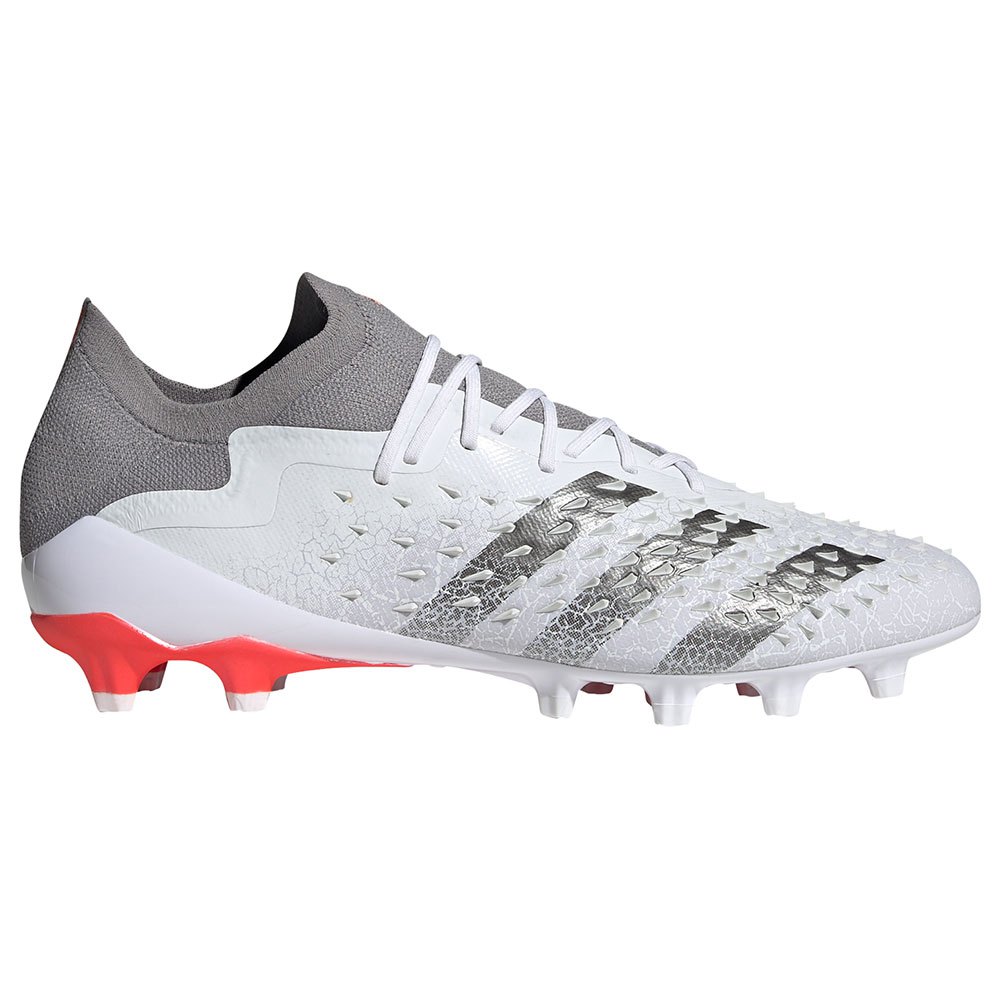 adidas Predator Freak.1 L AG Football Boots White | Goalinn