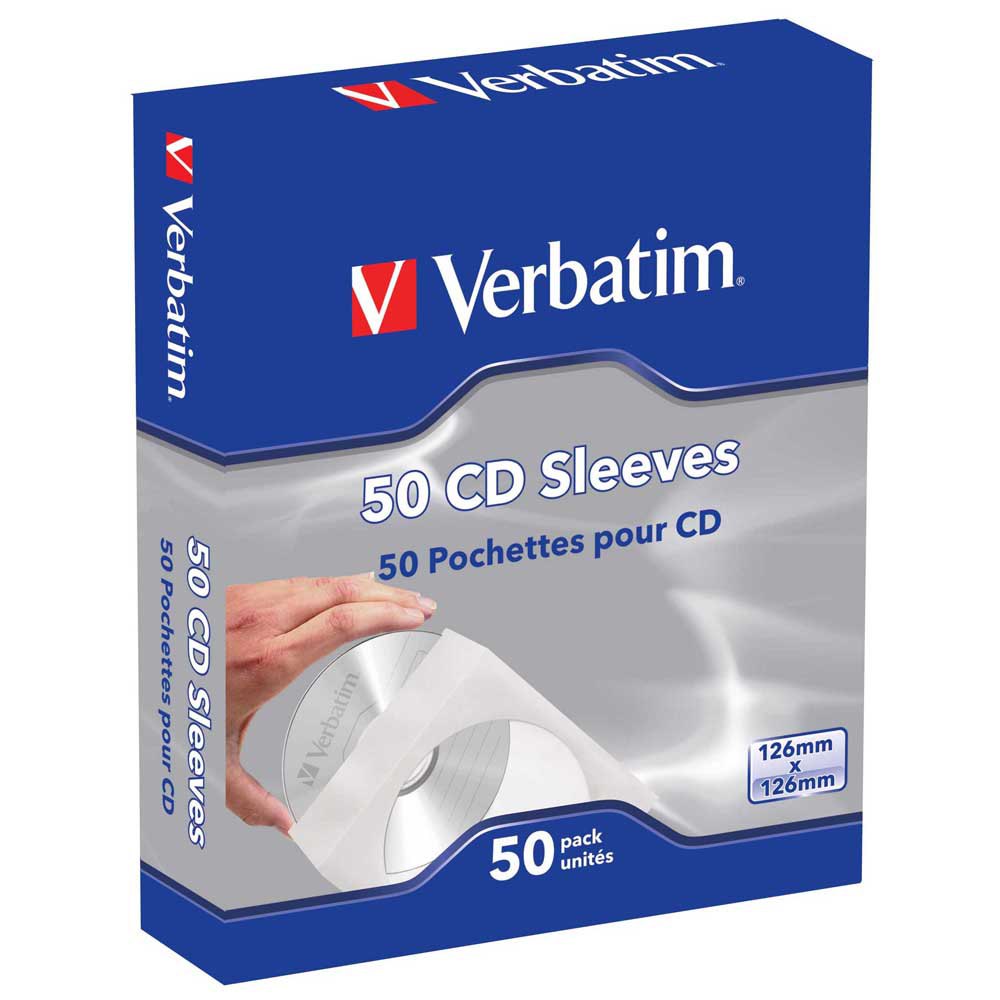 verbatim-50-Χάρτινα-μανίκια-cd-Ετικέτες