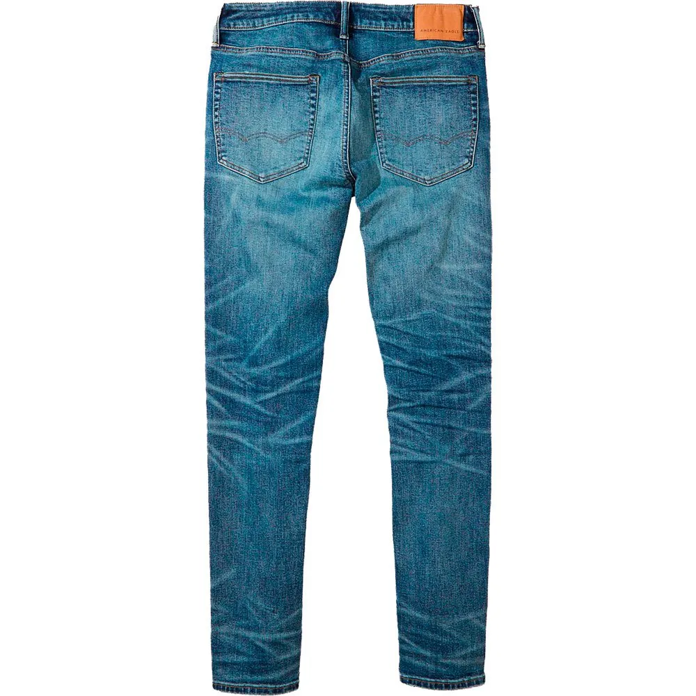 Jeans American Eagle Taille 2 Capri Destroyed Look - Occasion En Très Bon état