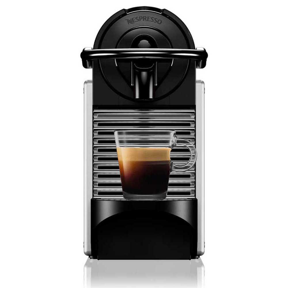 Aluminium Noir Nespresso Pixie Machine à café par De 'Longhi Couleur 