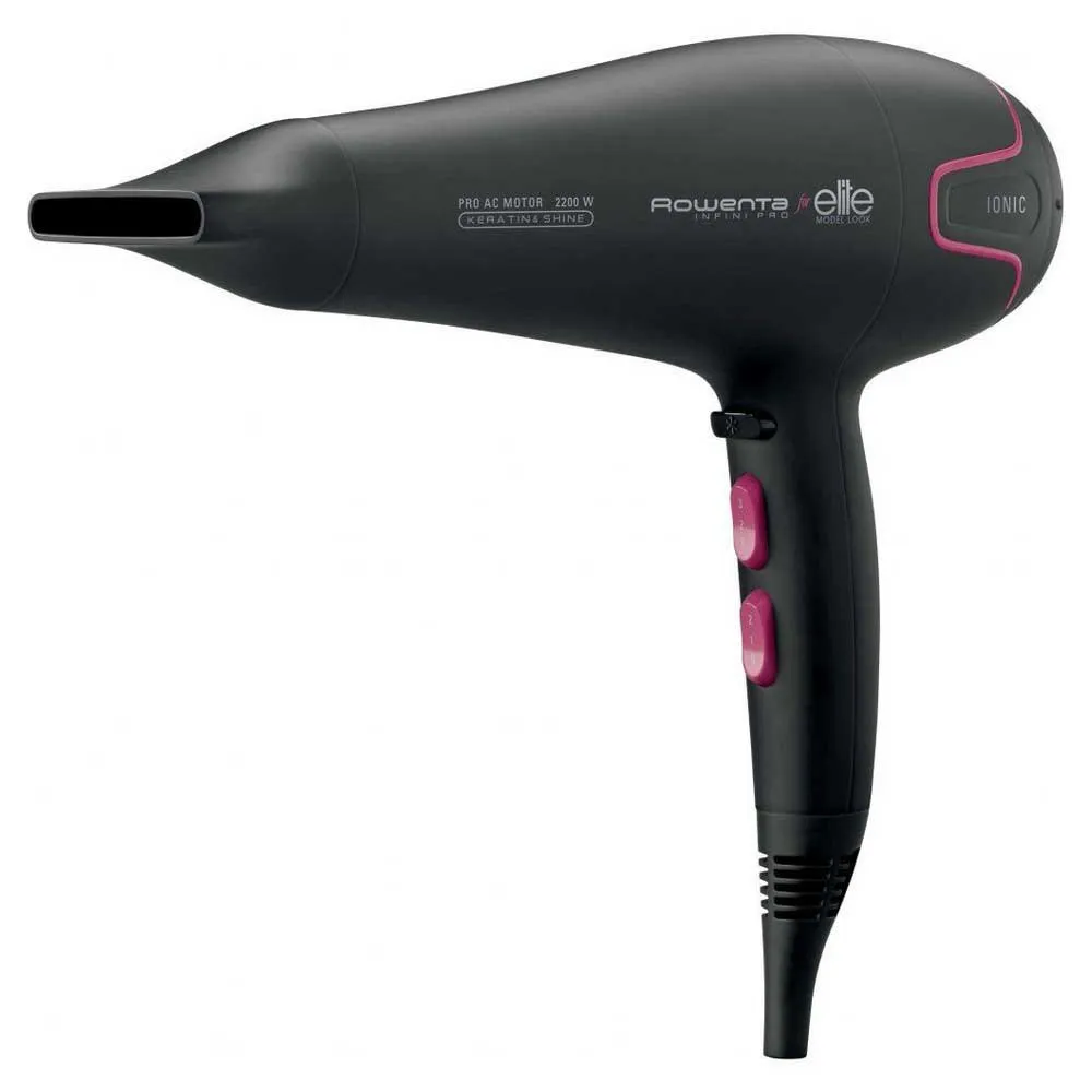Rowenta Secador Infini Pro Elite 2200W Negro | Techinn