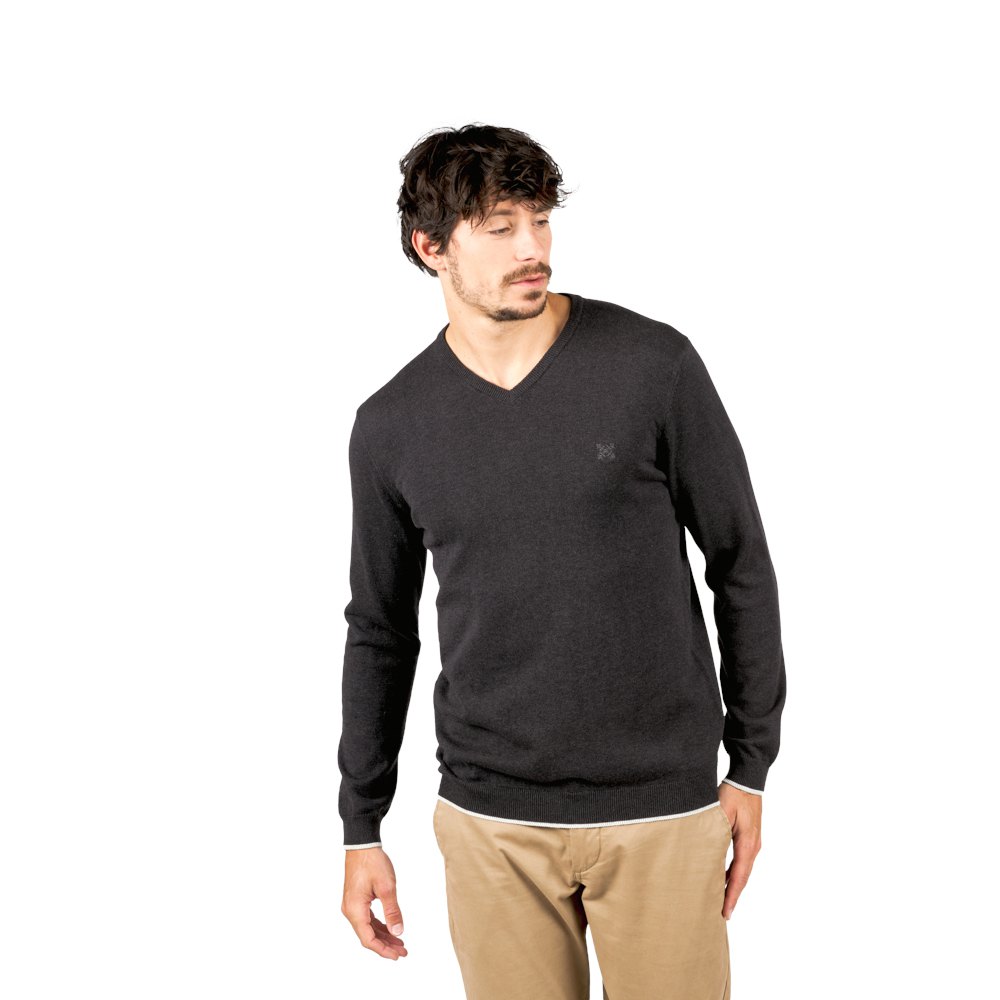 Oxbow N2 Pivega Sweter Essential Z Dekoltem W Szpic