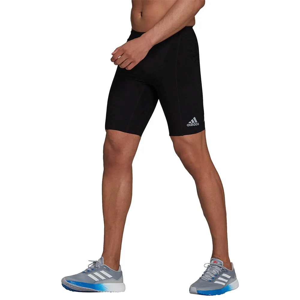 adidas Malla Corta Primeweave Negro | Runnerinn
