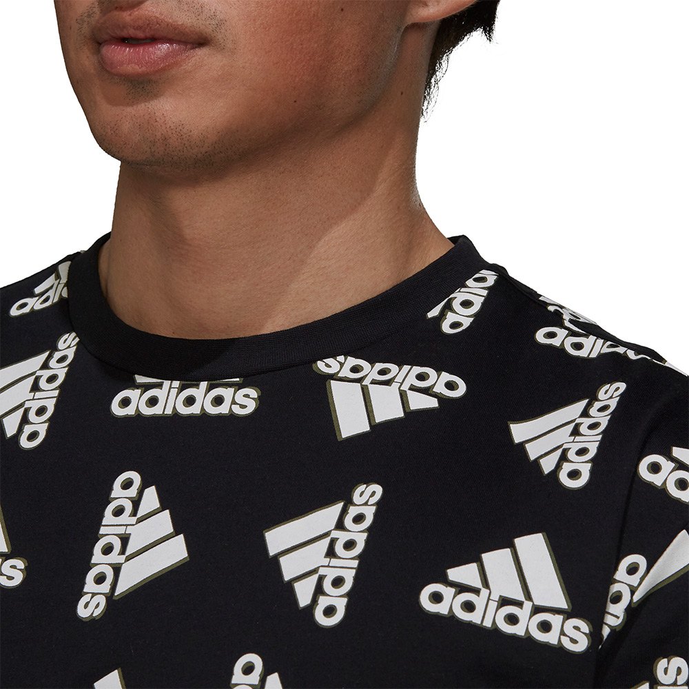 adidas Sportswear Q4 Bluv Short Sleeve T-Shirt Black | Dressinn