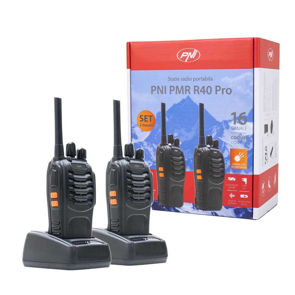 PNI Talkie-walkie PMR R40 Pro 2 Unités