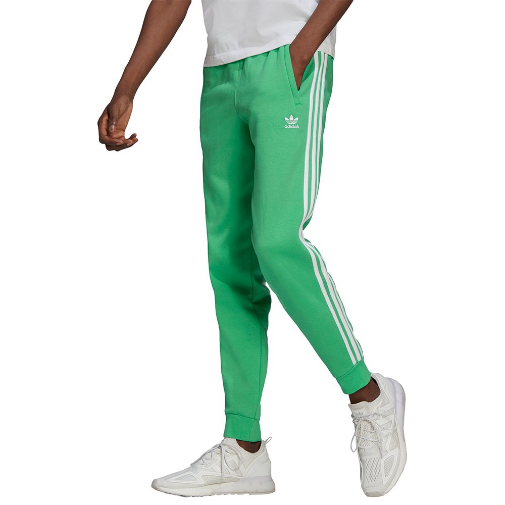 Cortar Entretenimiento candidato adidas Originals Pantalones Chándal 3 Stripes Verde | Dressinn