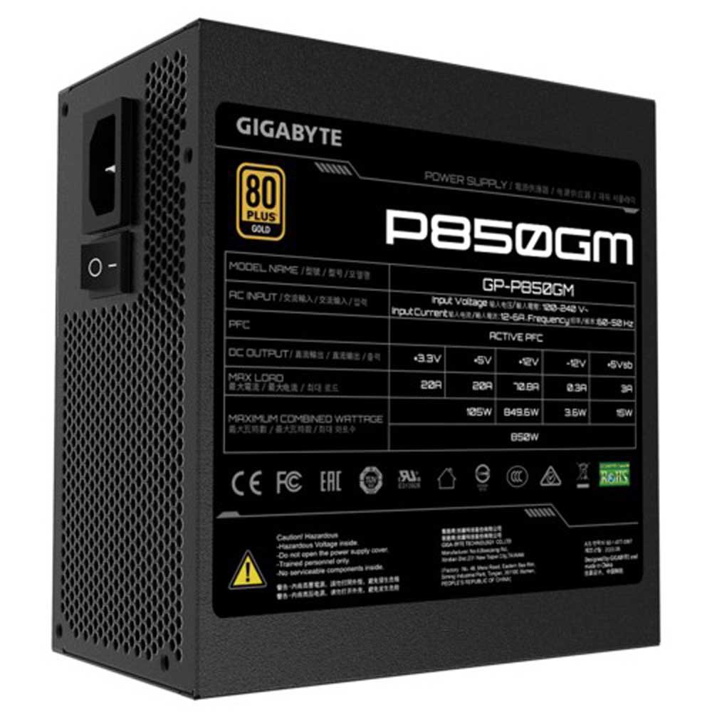Gigabyte P850GM 80+ Gold 850W Strømforsyning