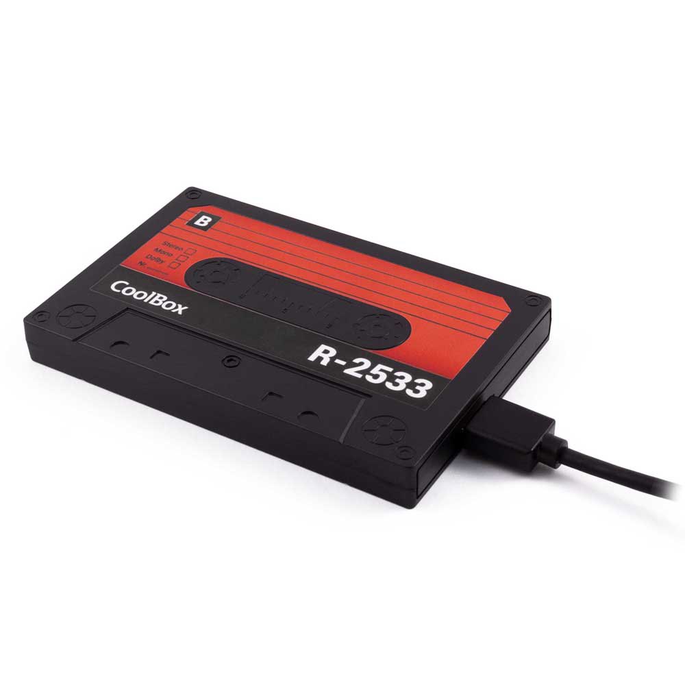 pensionist Depression i morgen Coolbox Cassette 2.5´´ USB 3.0 SSD Hard Drive Case Black| Techinn