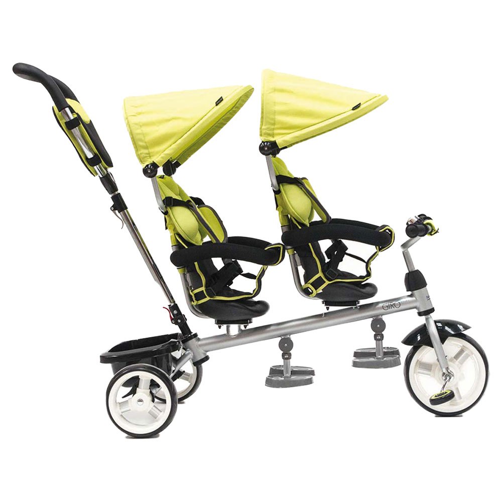 Qplay Passeggino Twin Tricycle