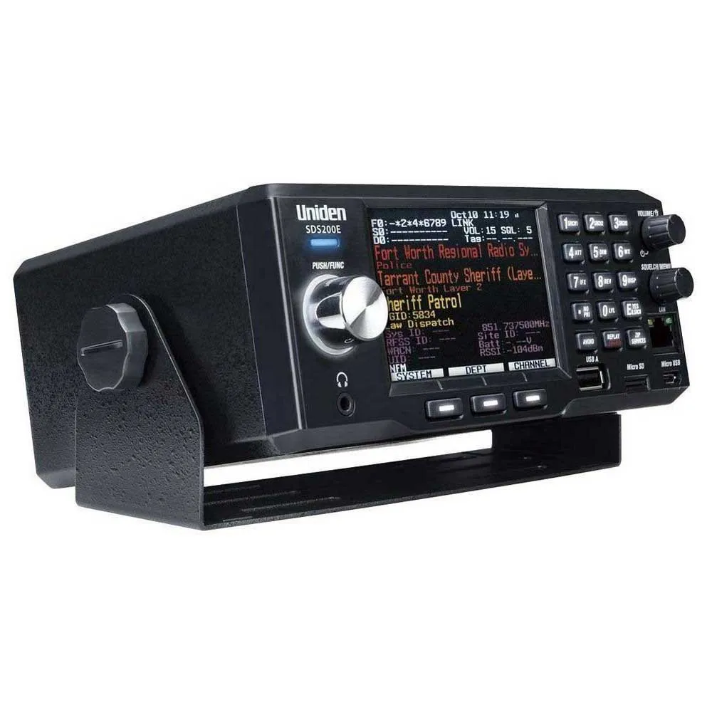 Uniden SDS200E Radio Frequency Scanner Black Waveinn
