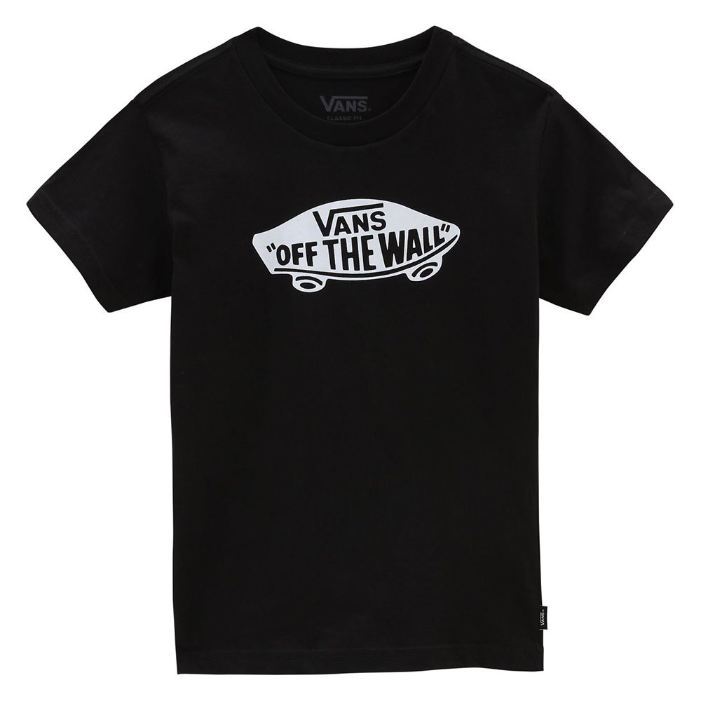 Vans Off The Wall Short Sleeve T-Shirt Kids Black | Dressinn
