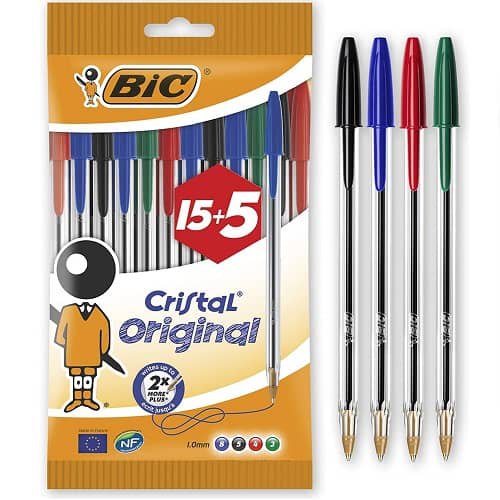 BIC Cristal Spaß Kugelschreiber� Lila Pack 1 