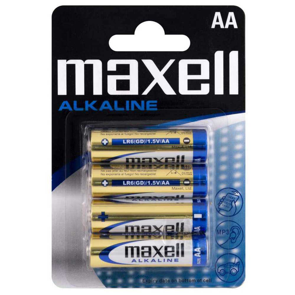 maxell-alkaliske-batterier-bl.4-aa-l406-b4-4-enheter