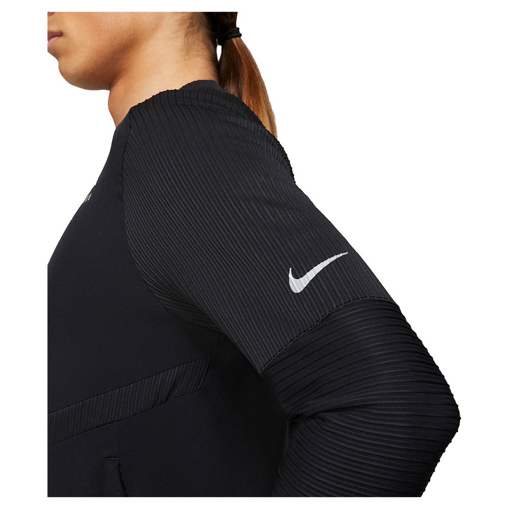 Nike Dri Fit Element Run Division Sweatshirt Mit Durchgehendem Reißverschluss
