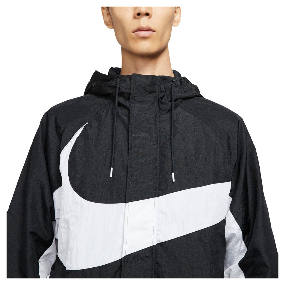 Confirmación medio imán Nike Chaqueta Sportswear Swoosh Woven Lined Negro | Dressinn