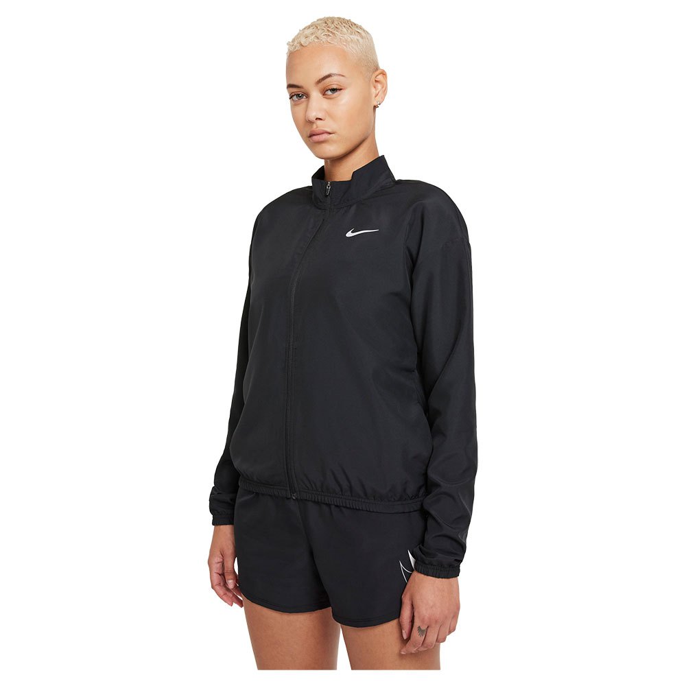 Nike Dri Fit Swoosh Run Jacket Black | Runnerinn