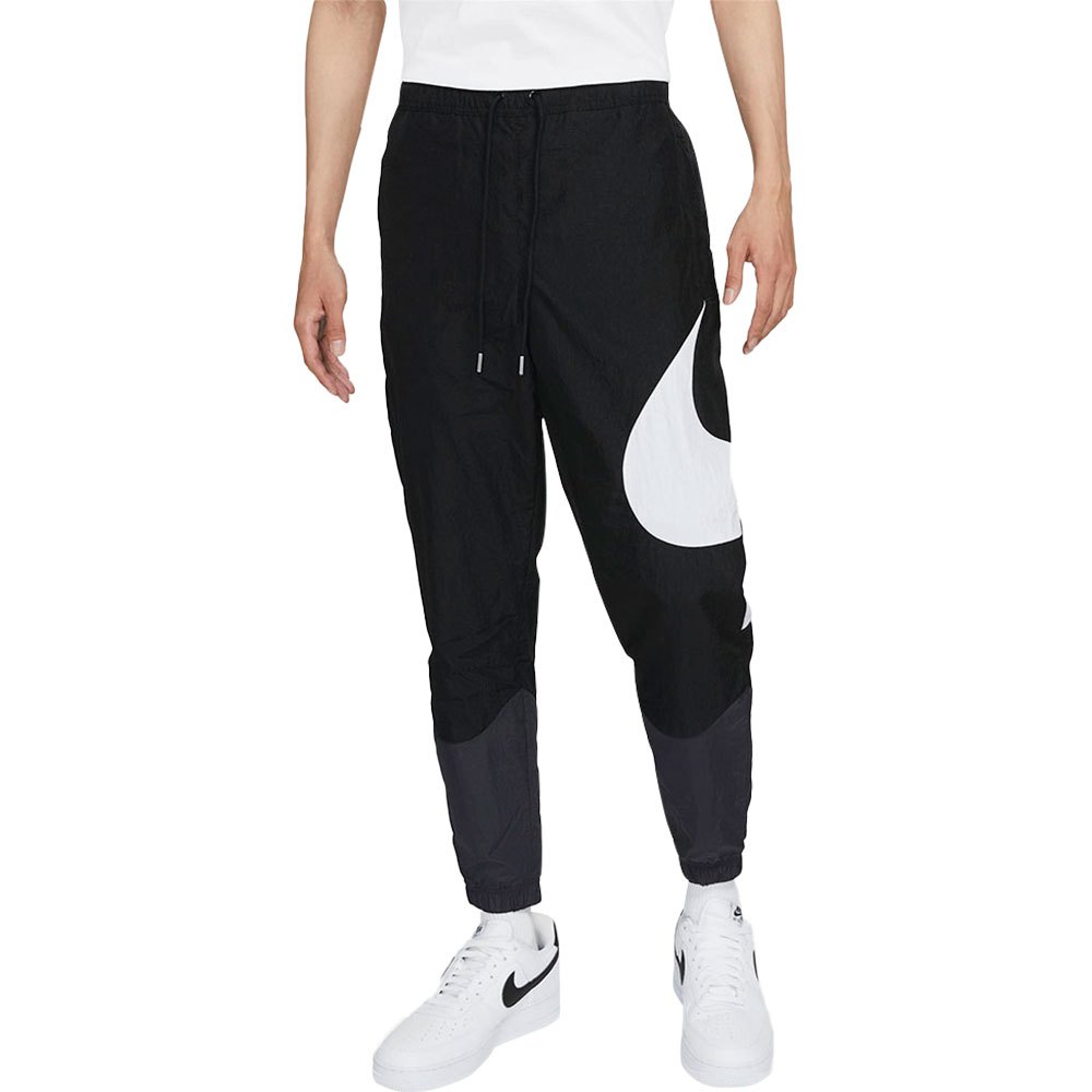 party Criticize Dated Nike Sportswear Swoosh Woven Lined Pants Black | Dressinn