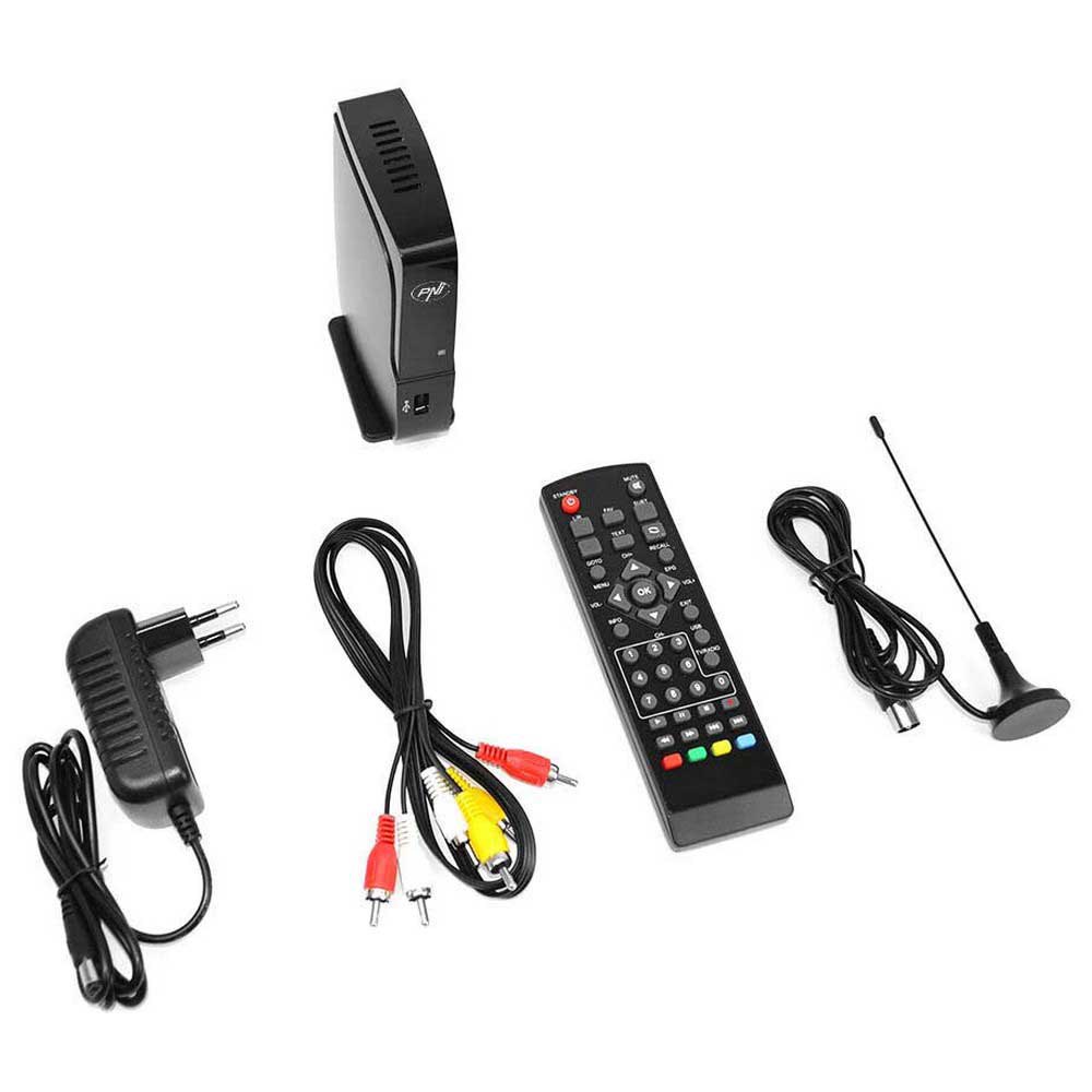 Necesitar Detener Hula hoop PNI Sintonizador Digital TV901 Con Antena Incorporada Negro| Techinn
