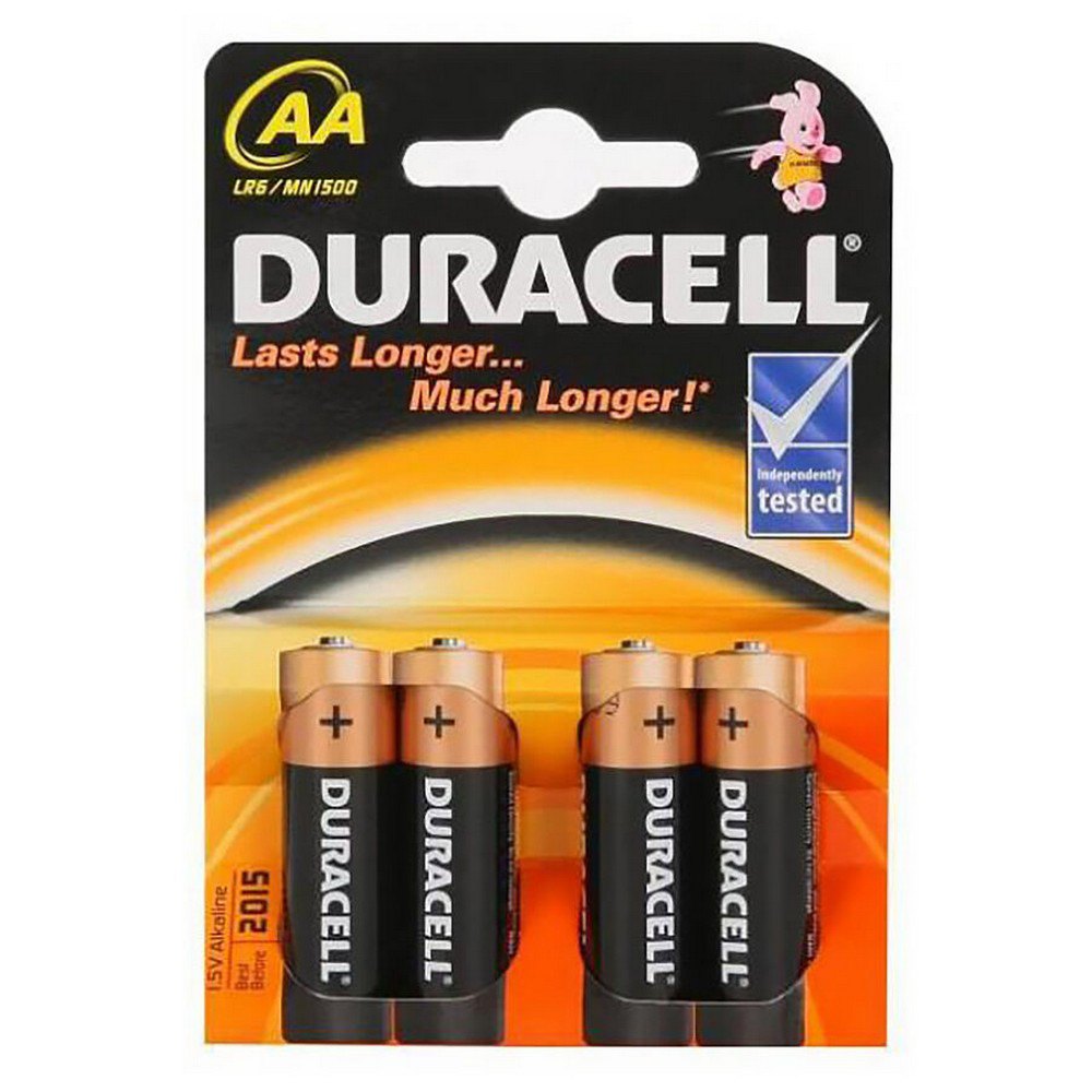 Duracell AA Alkaline Battery 4 Units