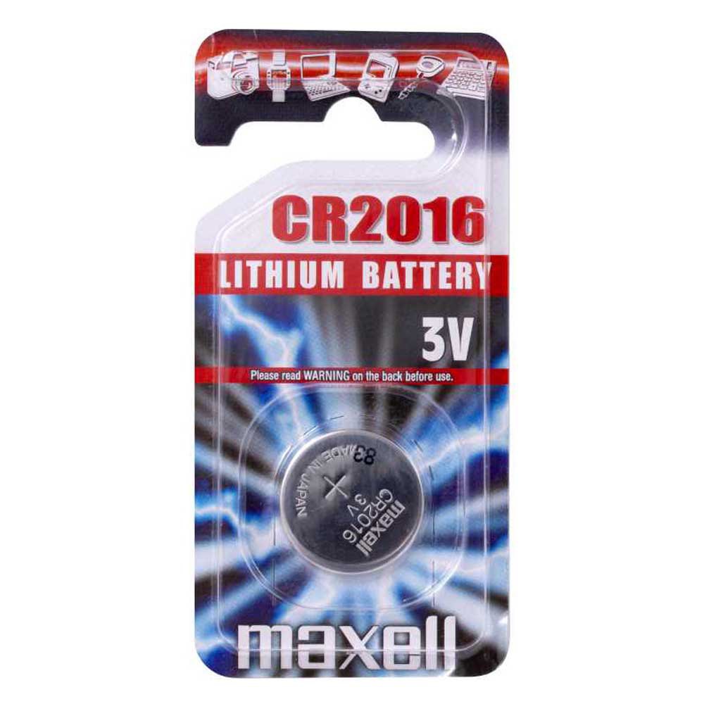Maxell CR2016 80mAh 3V Button Cell