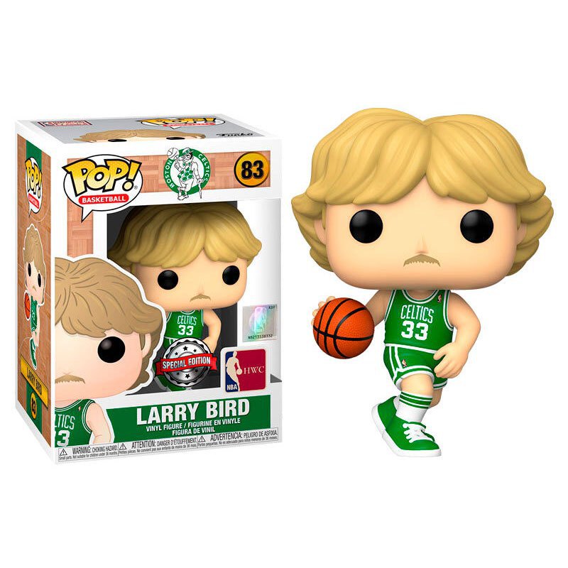 Funko POP NBA Celtics Larry Bird Away Exclusive Refurbished