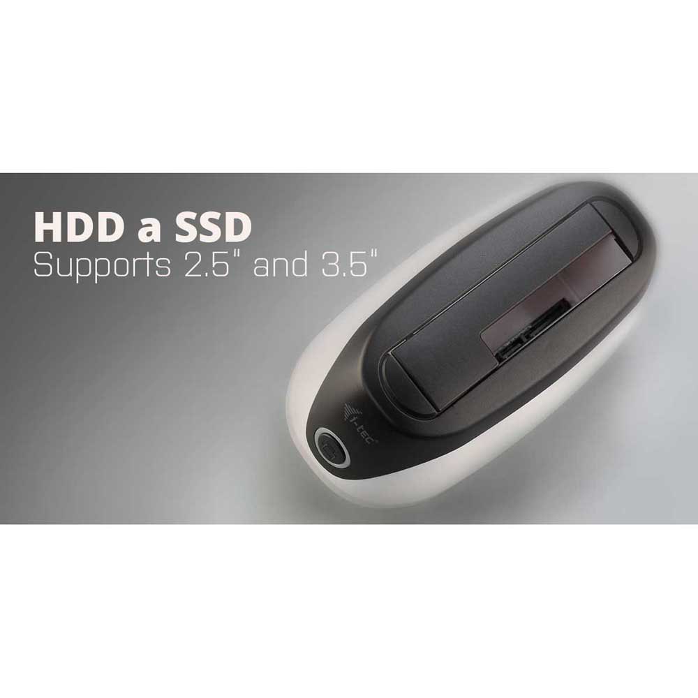 I-tec Dokkingstasjon U3HDDOCK HDD/SSD