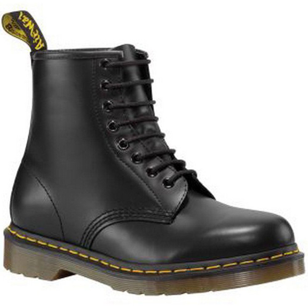 Dr Martens 1460 8-Eye Smooth Boots Black | Dressinn