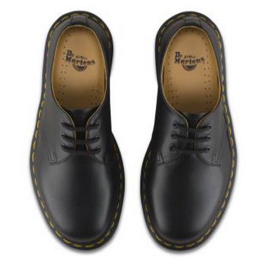 Dr.Martens 1461 3 Eyelet Smooth Black Mens Shoes 