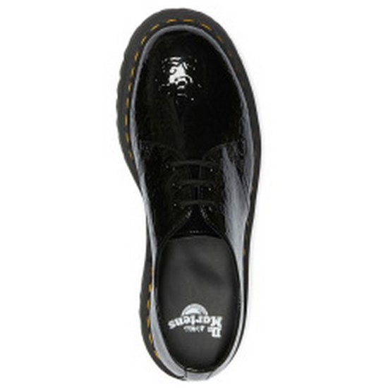 Dr martens Chaussures 1461 Quad 3-Eye Patent Lamper Leopard Embross
