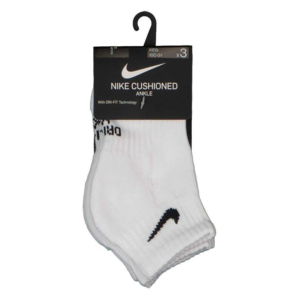 Nike Calcetines Performance Basic Ankle 3 Pares Blanco |