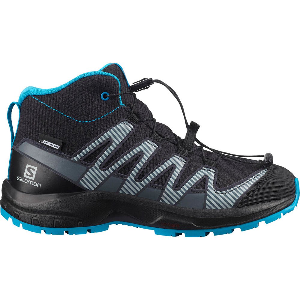 Testify Get married wool Salomon XA Pro V8 Mid CSWP Junior Hiking Shoes Black | Trekkinn
