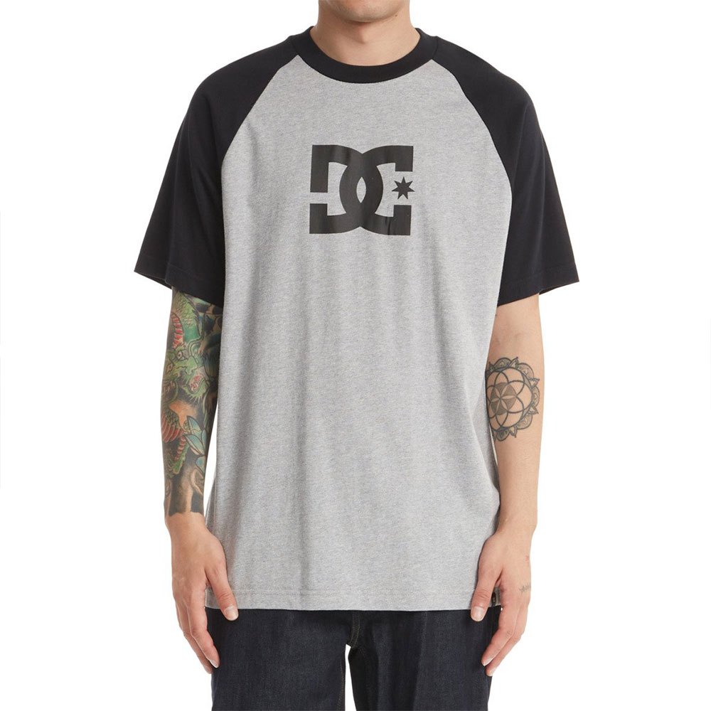 Dc shoes DC Star Raglan Short Sleeve T-Shirt Grey | Xtremeinn