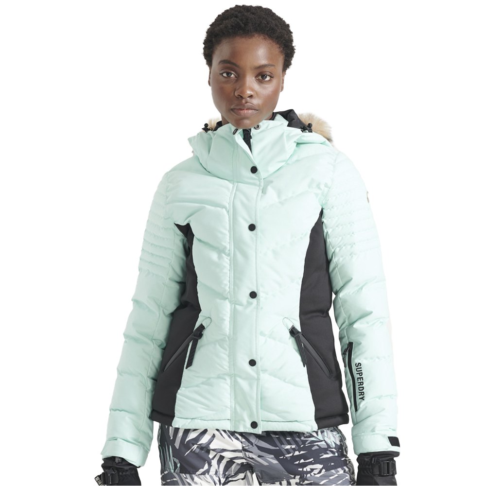 Superdry Womens Luxe Puffer Snow Jacket 