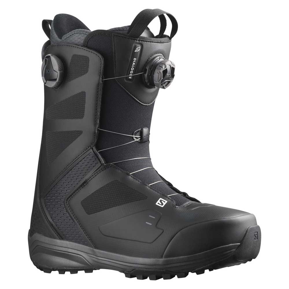 Allegations weekend And so on Salomon Dialogue Dual Boa SnowBoard Boots Black | Snowinn