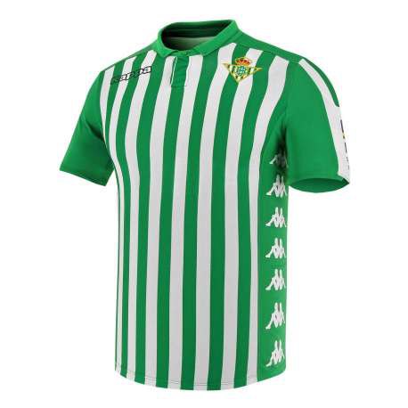 Kappa Camiseta Real Balompié Primera Equipación Verde|