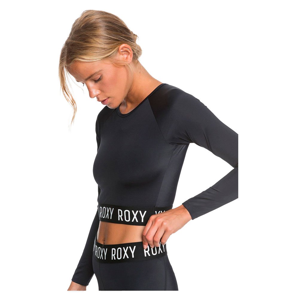 Roxy Langermet T-skjorte Fitness Crop Lycra