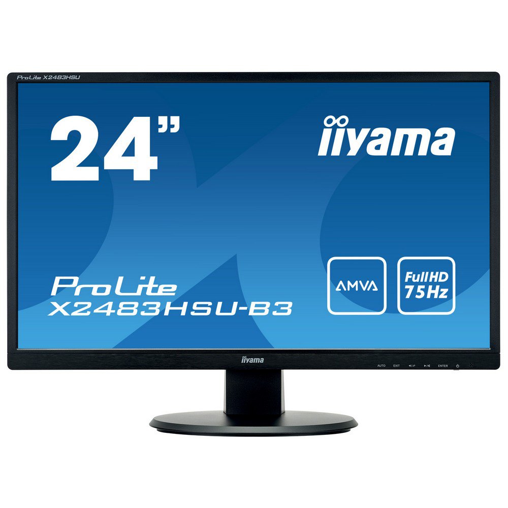 Iiyama ProLite X2483HSU-B3 24´´ Full HD LED näyttö 60Hz