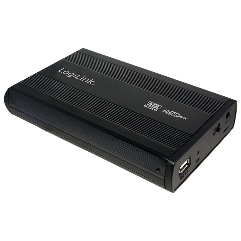 Support Pour Disque Dur 2,5" Dans Baie 3,5" - LogiLink, Noir, Pour 2 Disques, 122x100x25 Mm - 4