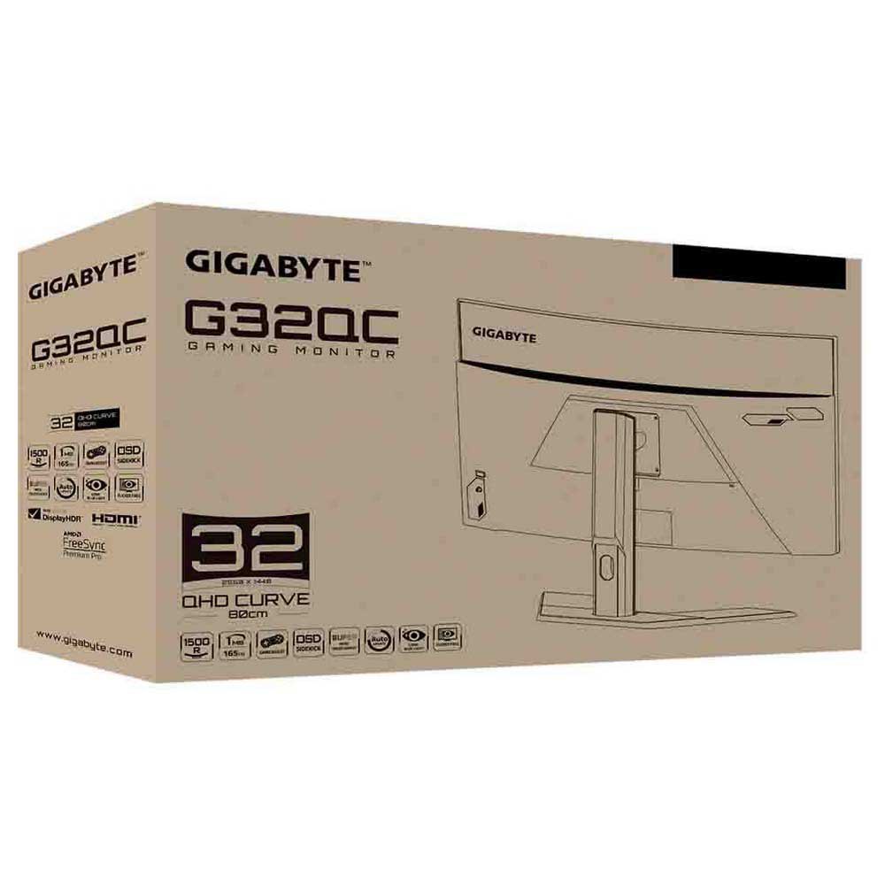 Gigabyte G32QC 31´´ QHD LED Curved 165Hz Gaming Monitor