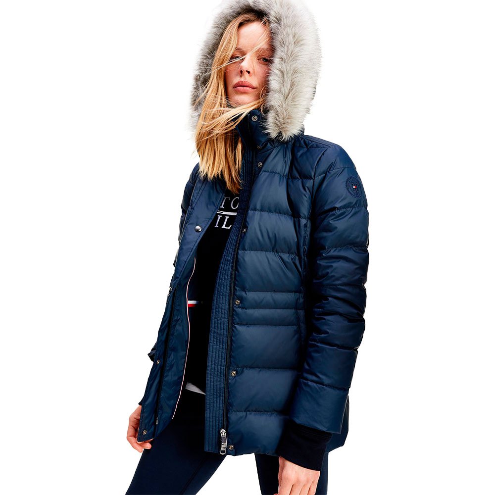 tommy-hilfiger-casaco-essential-tyra-down-with-fur