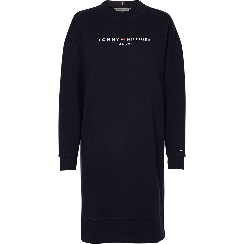 tommy-hilfiger-robe-a-manches-longues-relaxed-hilfiger