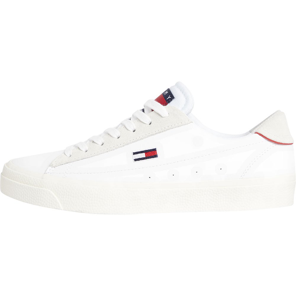 Tommy jeans Leather Low Cut Vulc Trainers