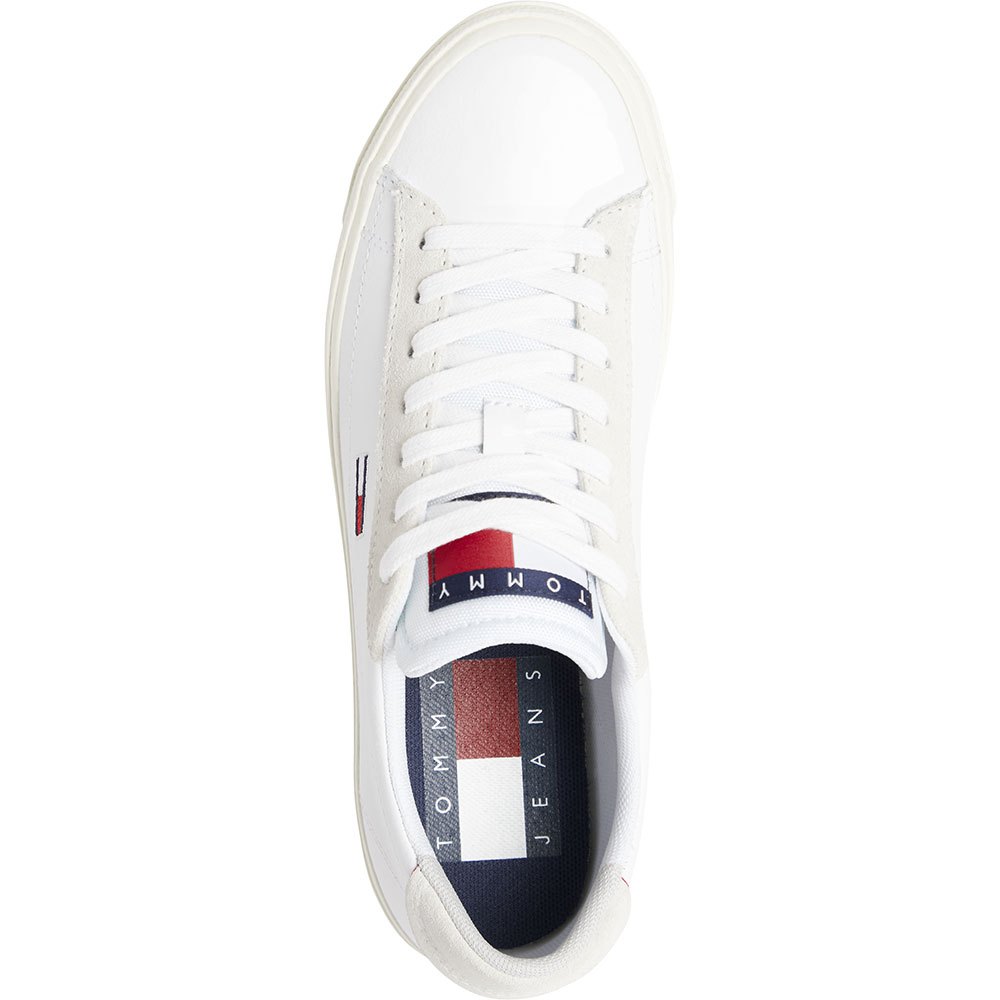 Tommy jeans Leather Low Cut Vulc Trainers