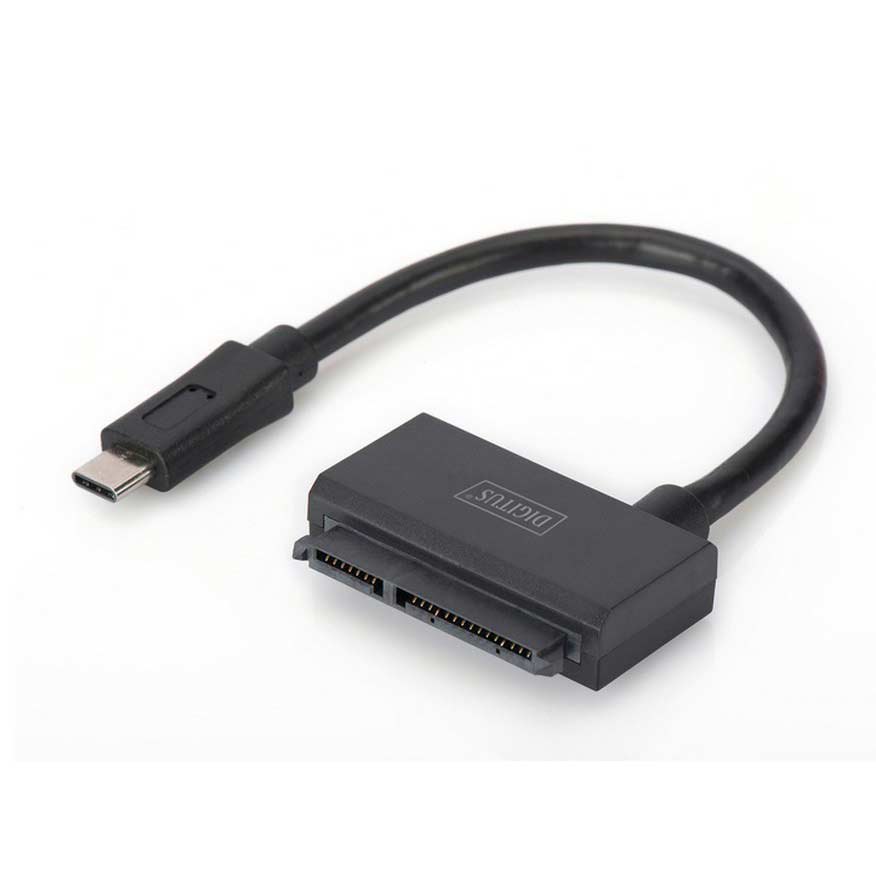 Digitus Vers L´adaptateur SATA Avec Alimentation USB C Noir