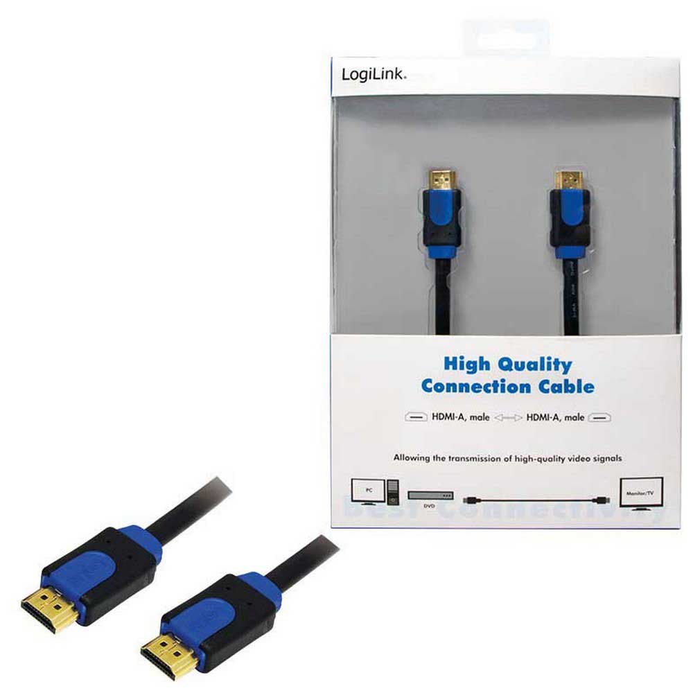 Logilink Video Kaapeli HDMI M/M 3D 5 M