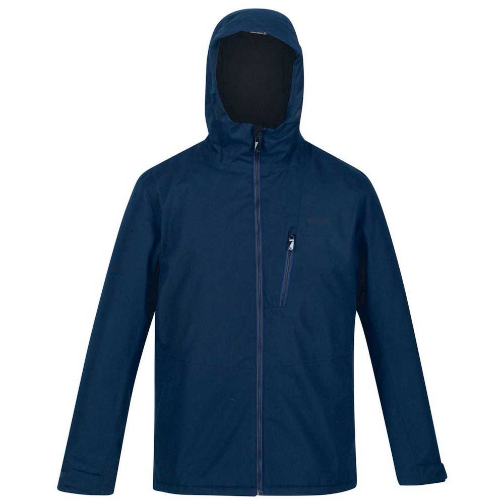 Visiter la boutique RegattaRegatta Highside V Waterproof Breathable Taped Seams Insulated Detachable Hood Multiple Pockets Jacket Jacket Homme 