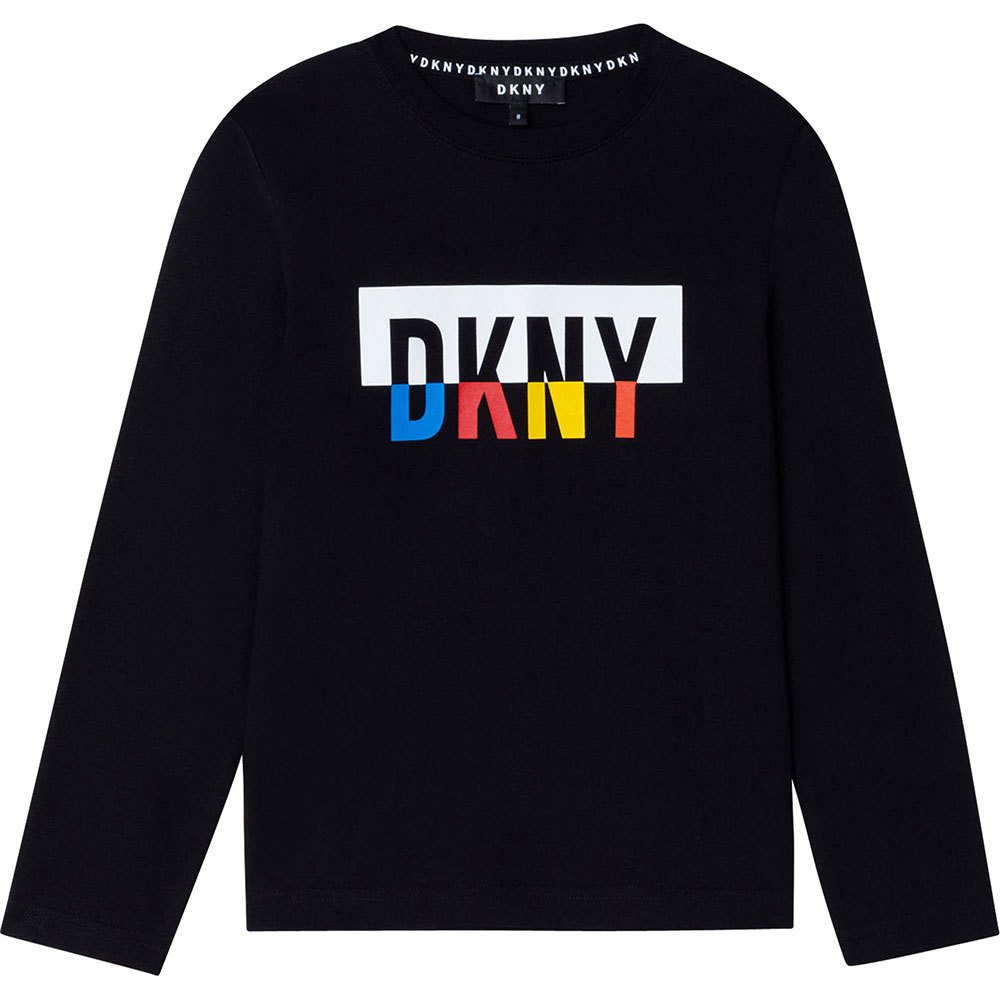 dkny-d25d52-09b-langarmet-t-skjorte